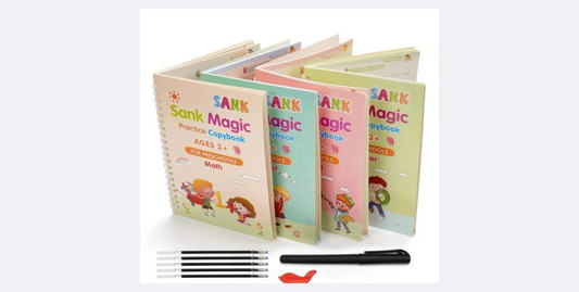 4 Libros Caligrafia Montessori